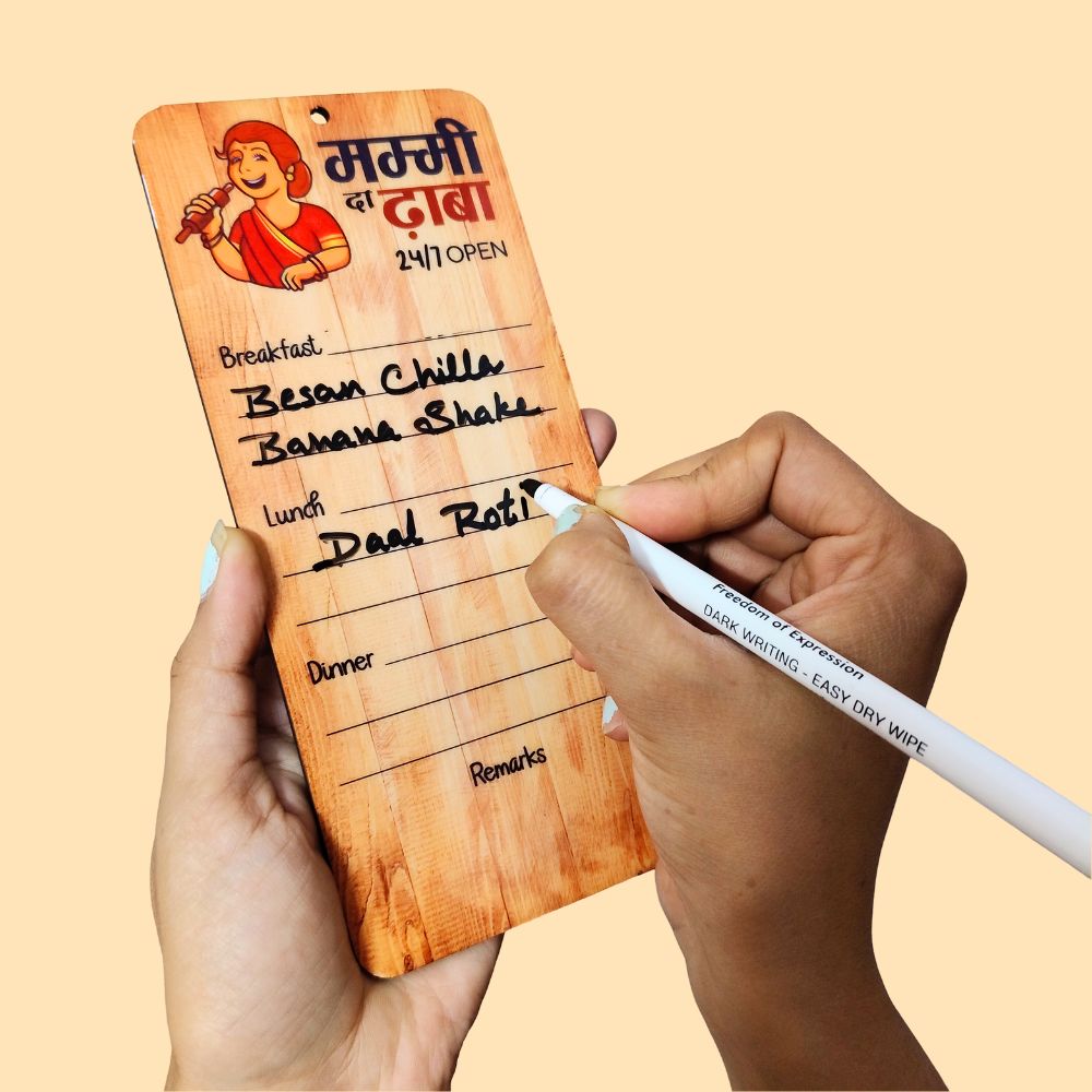 Mammi da Dhabha - To-do-list Magnetic Board