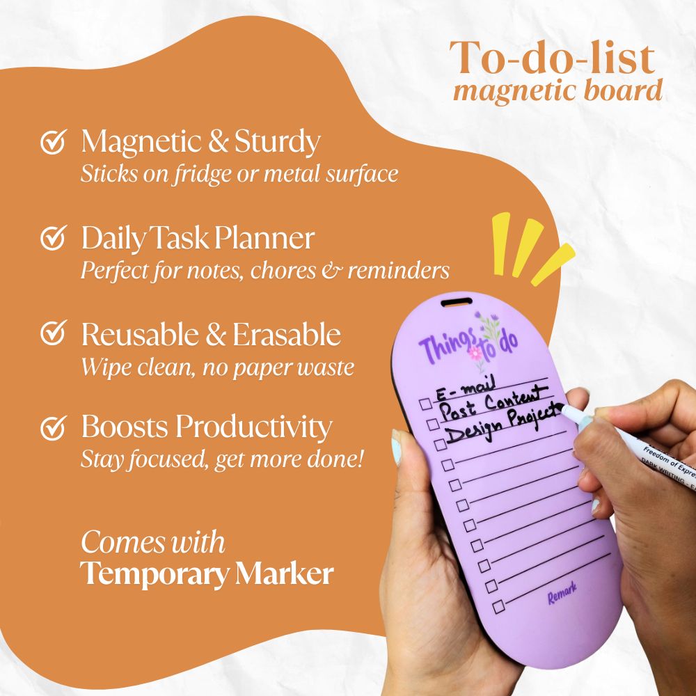 To-do-list Magnetic Board