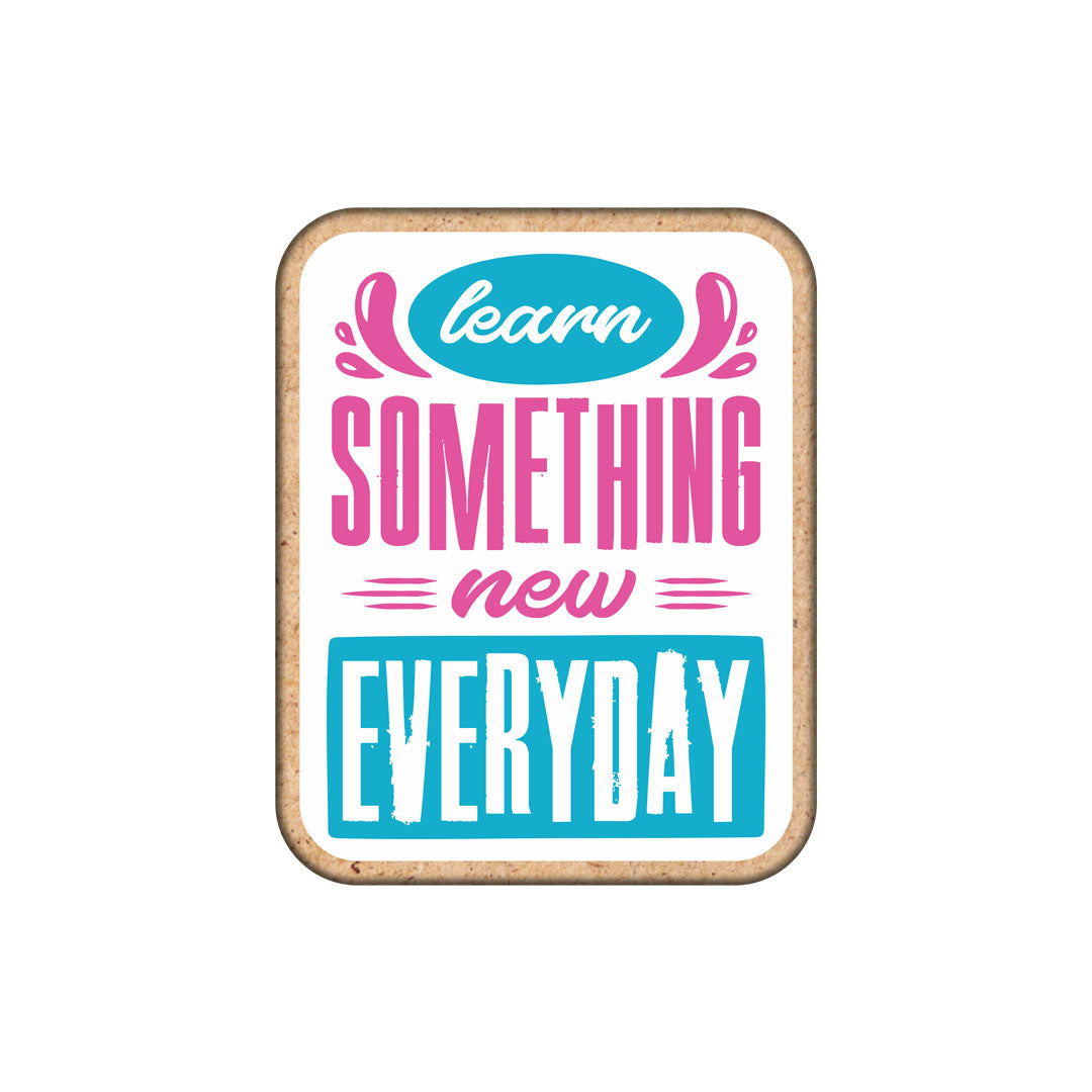 Something New Everyday Fridge Magnet