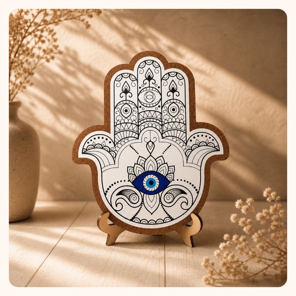 Hamsa Hand (Blue)