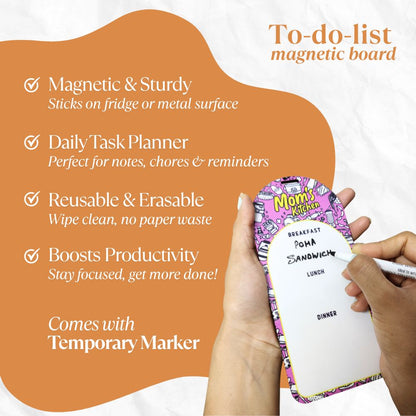 Mom's Kitchen - To-do-list Magnetic Board