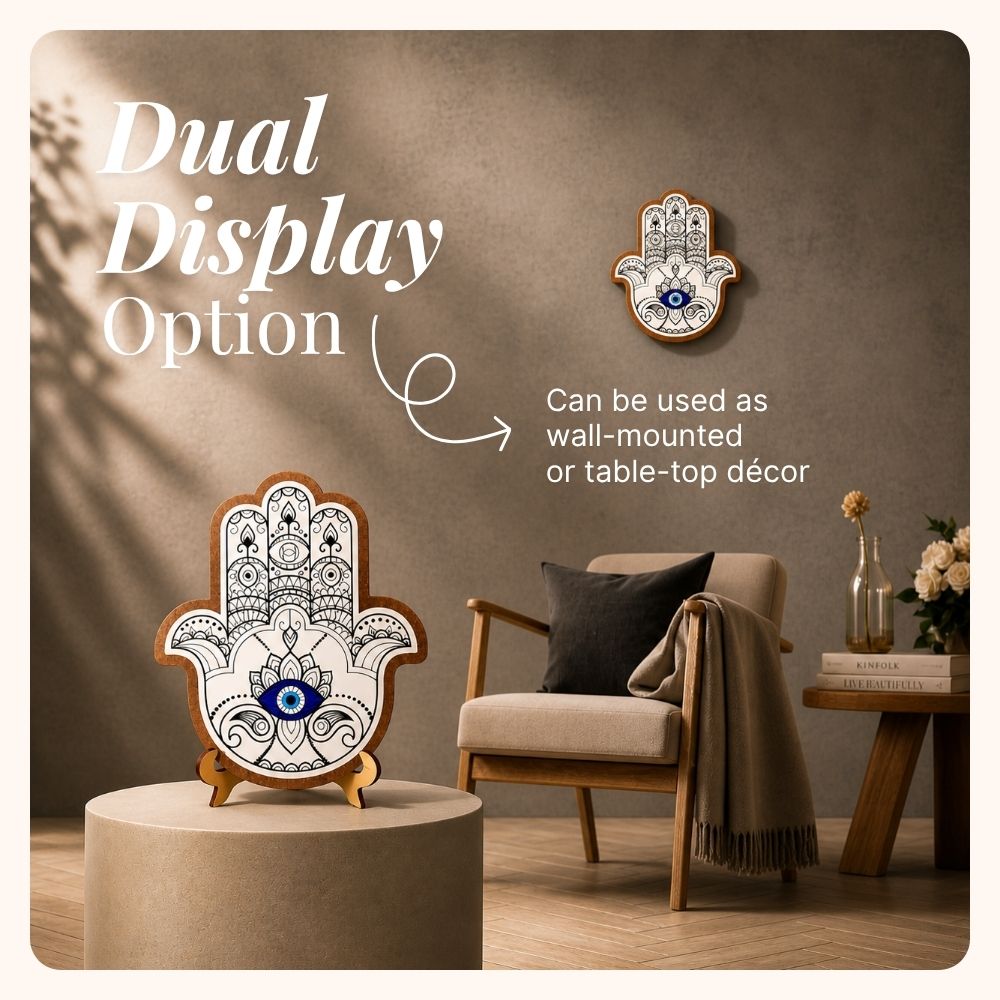 Hamsa Hand (Blue)