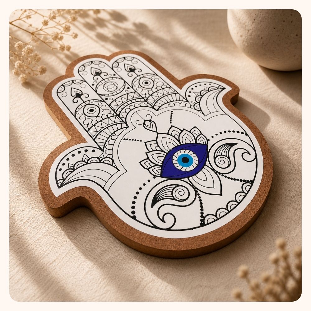 Hamsa Hand (Blue)