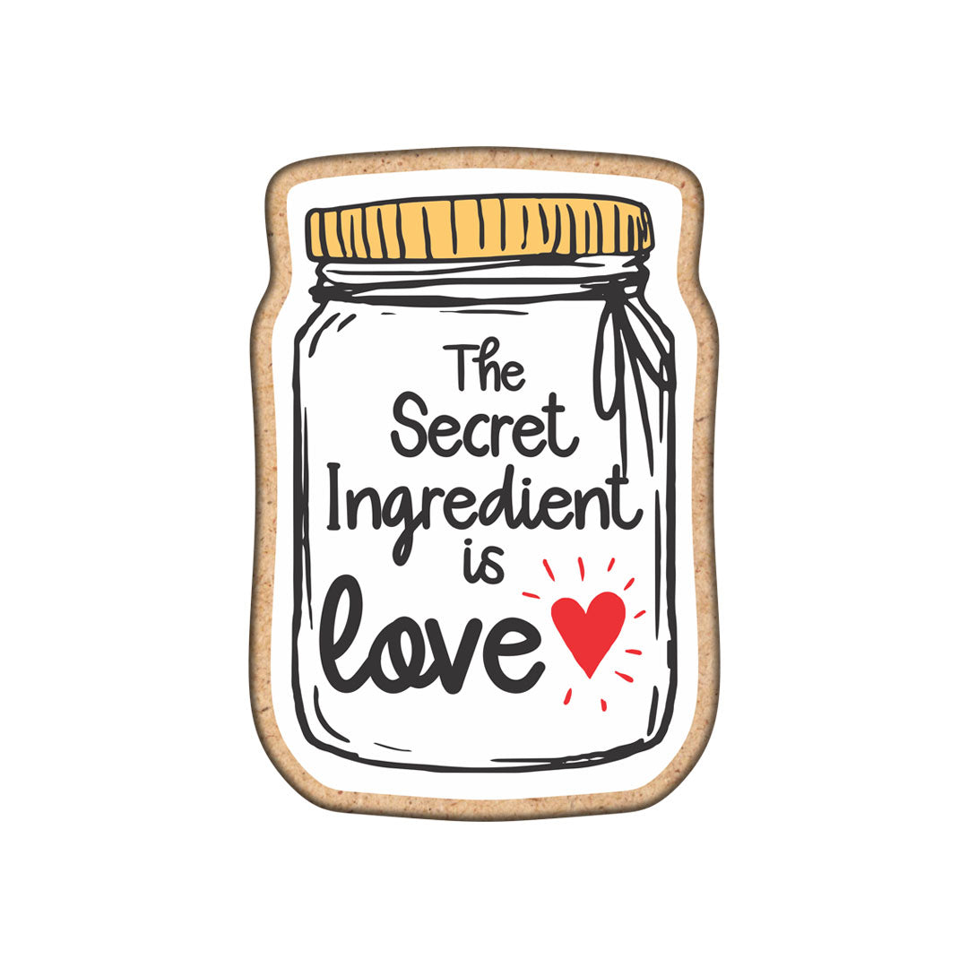 The Secret Ingredient is Love Fridge Magnet