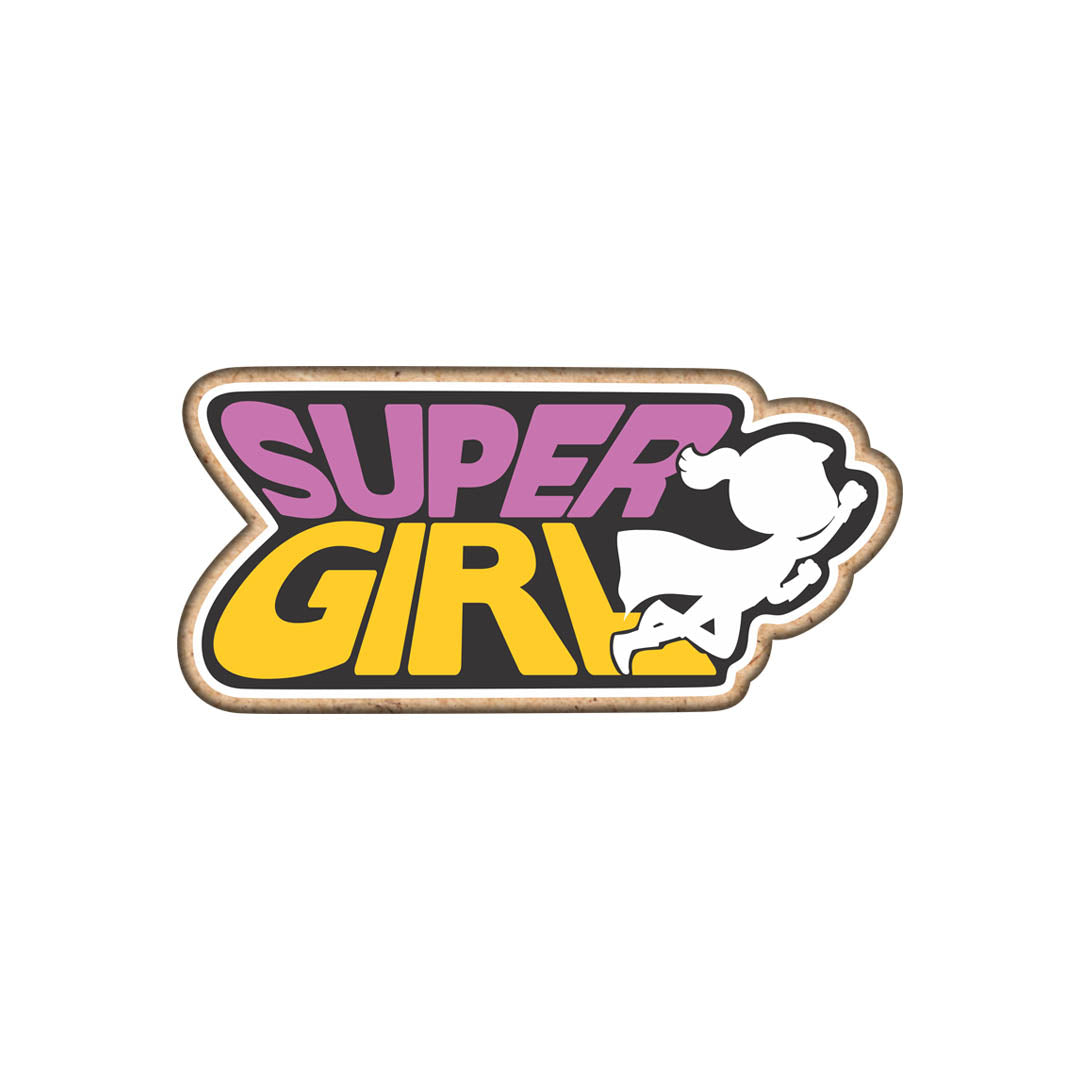 Super Girl Fridge Magnet