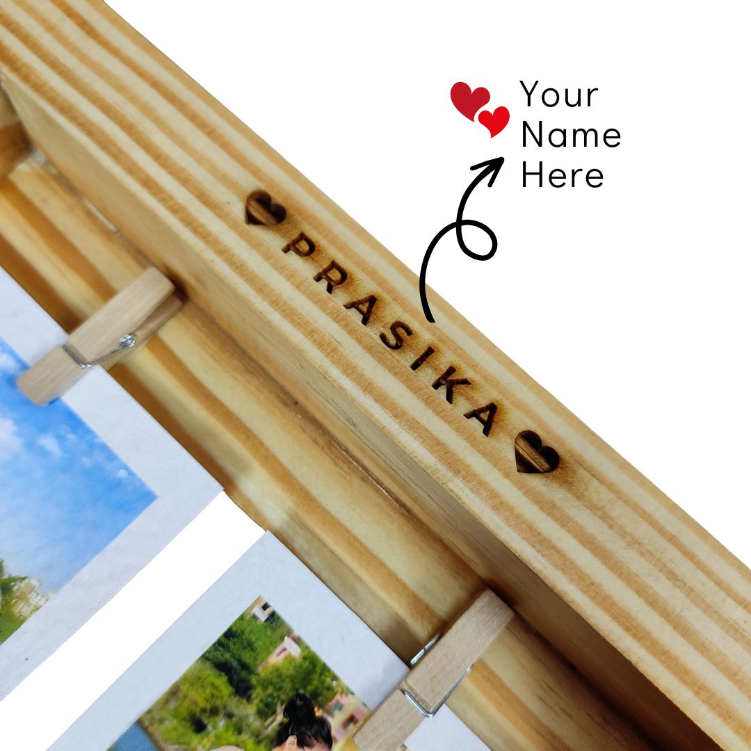 Love Customized Wooden Photo Frame