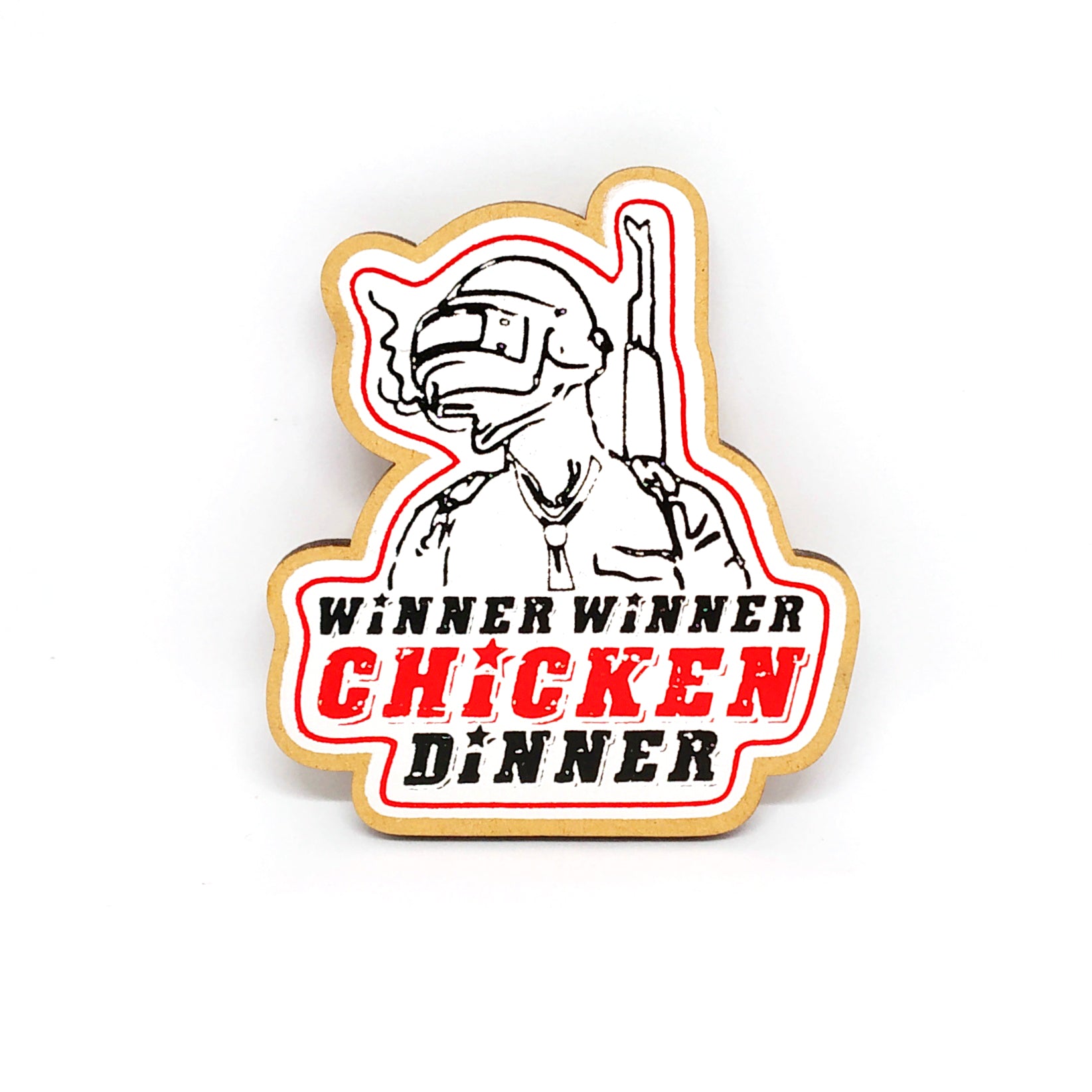 Winner Winner Chicken Dinner - PUBG - Fridge Magnet