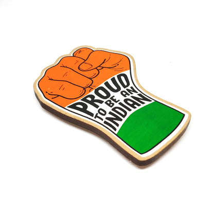 Proud to be an Indian - Fridge Magnet