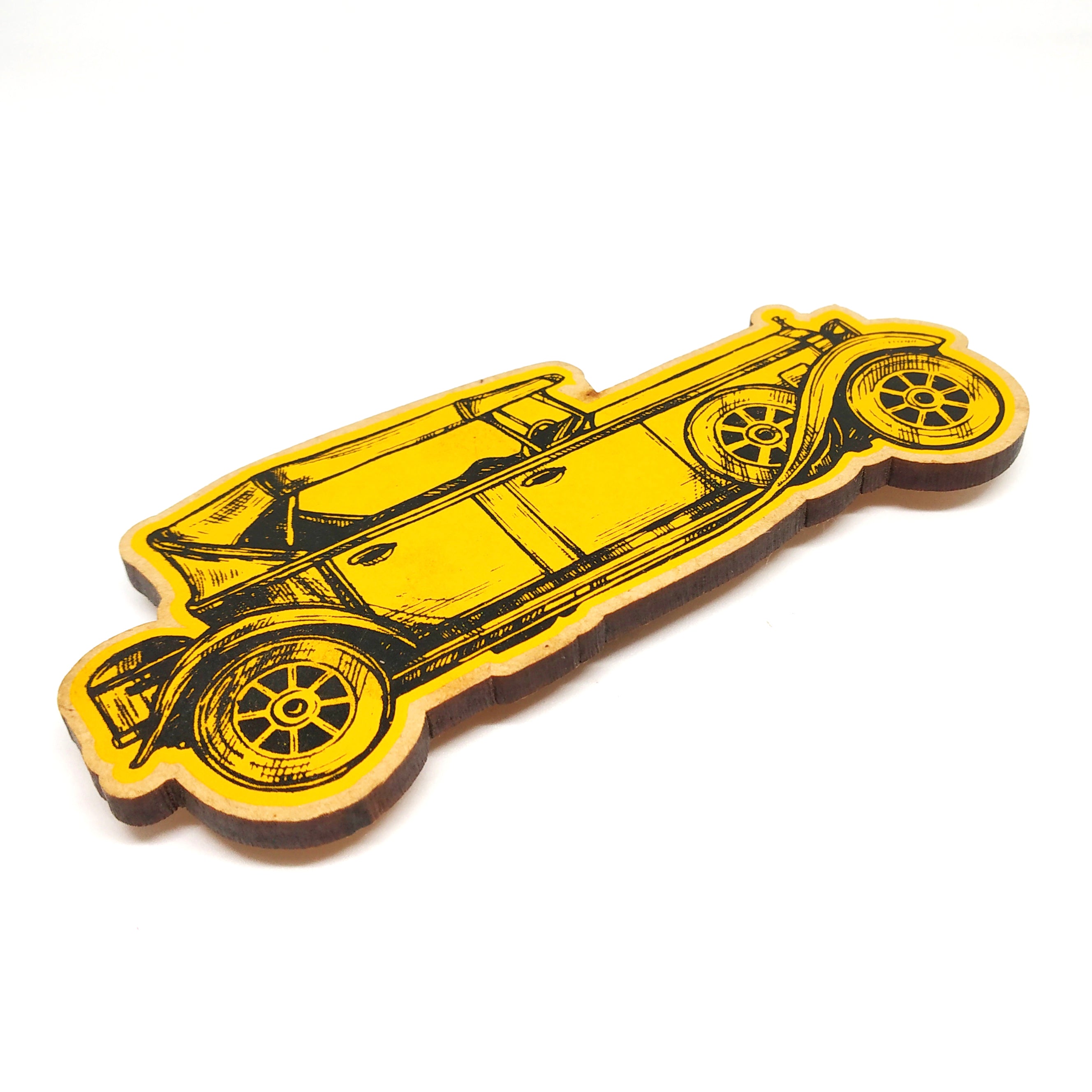 Vintage Car - Fridge Magnet