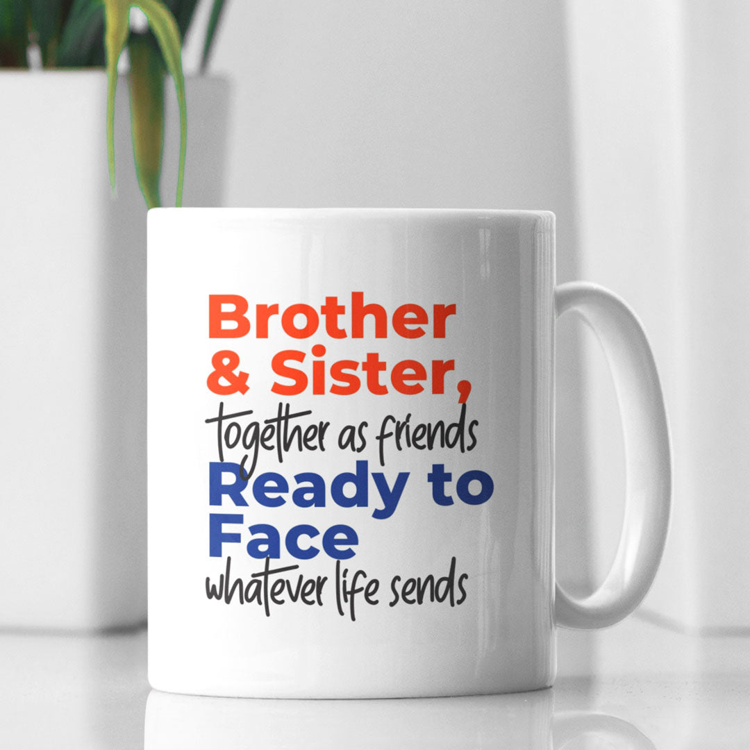 Brother and Sister together Coffee Mug