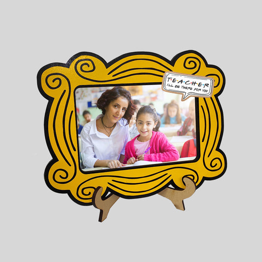 T.E.A.C.H.E.R Wooden Photo Frame