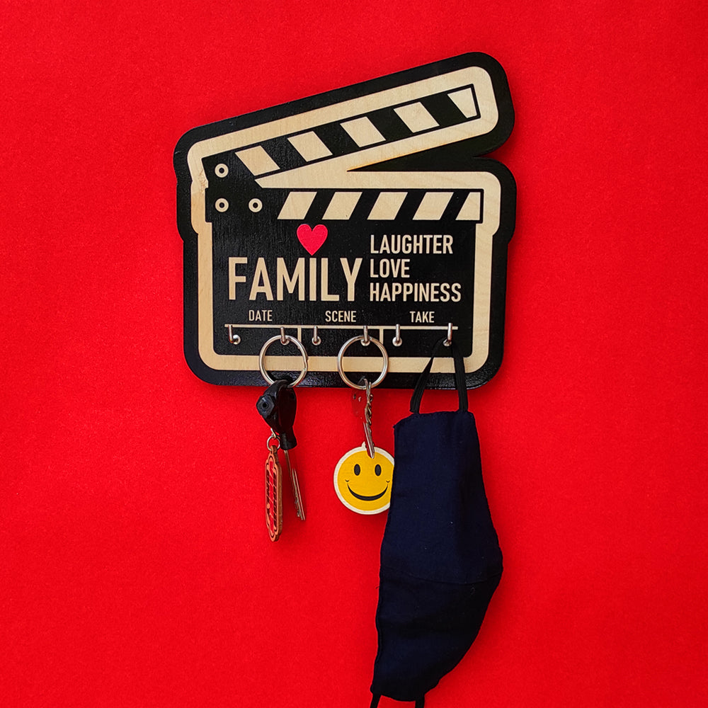 Movie Clapboard Key Holder