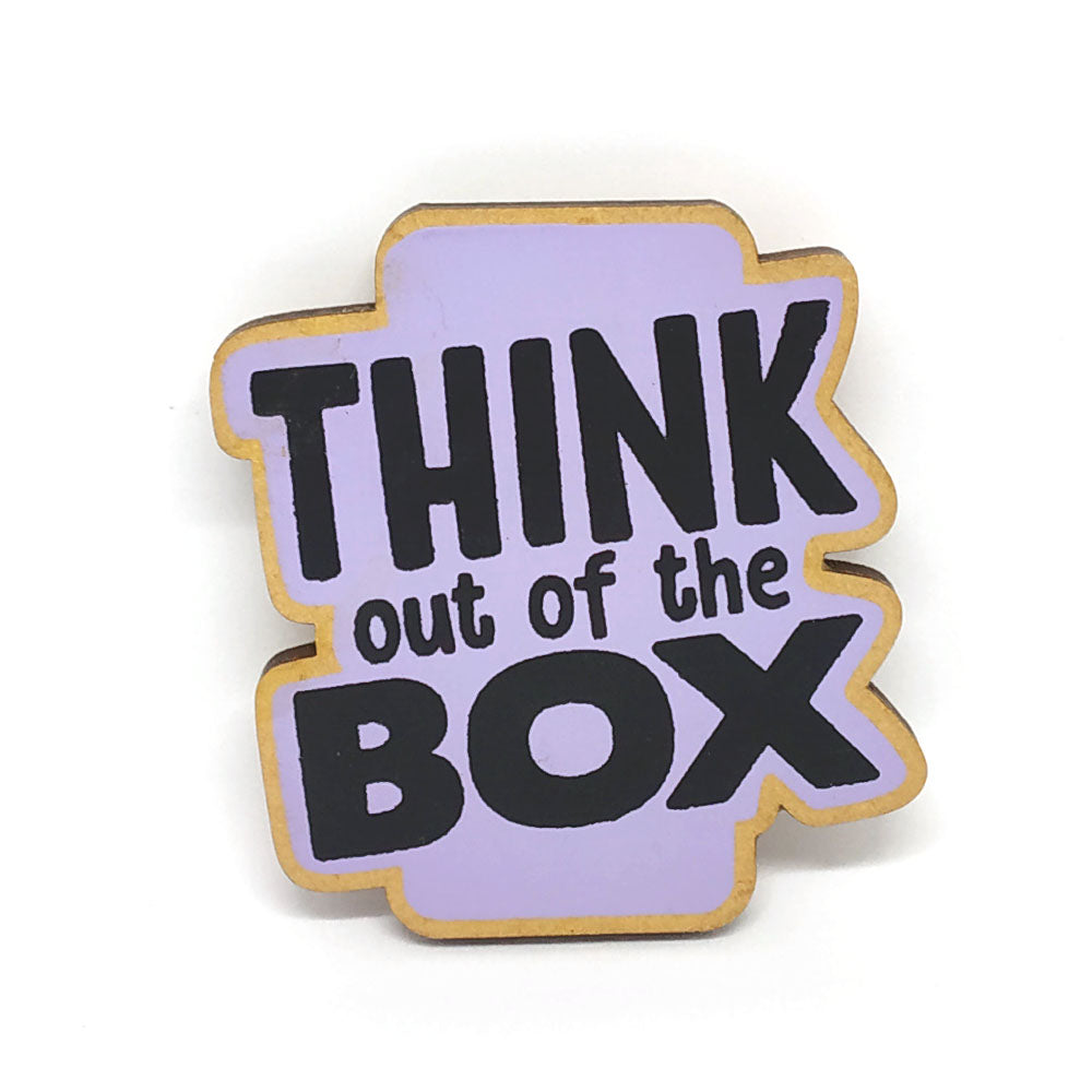 Think out of the Box - Fridge Magnet